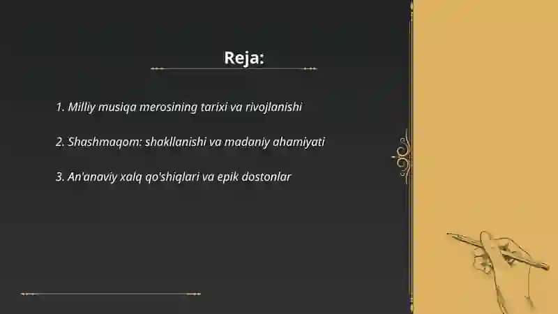 Milliy musiqa merosimiz haqida 2