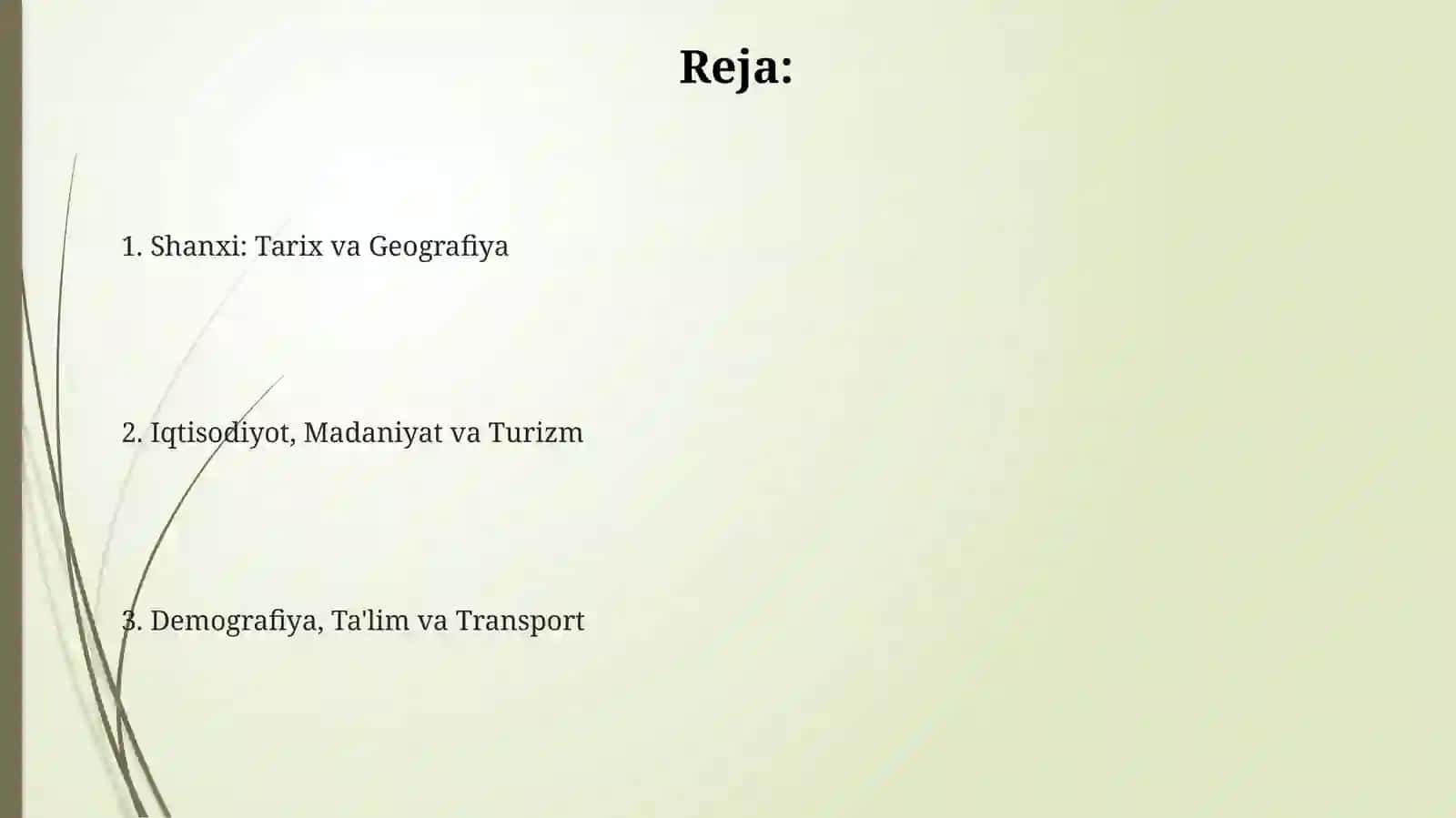 Shanxi: Tarix va Geografiya 2