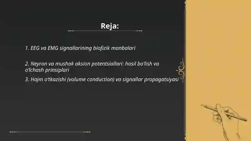 Elektrografiya usullarini fizik asoslari (eeg,emg) 2
