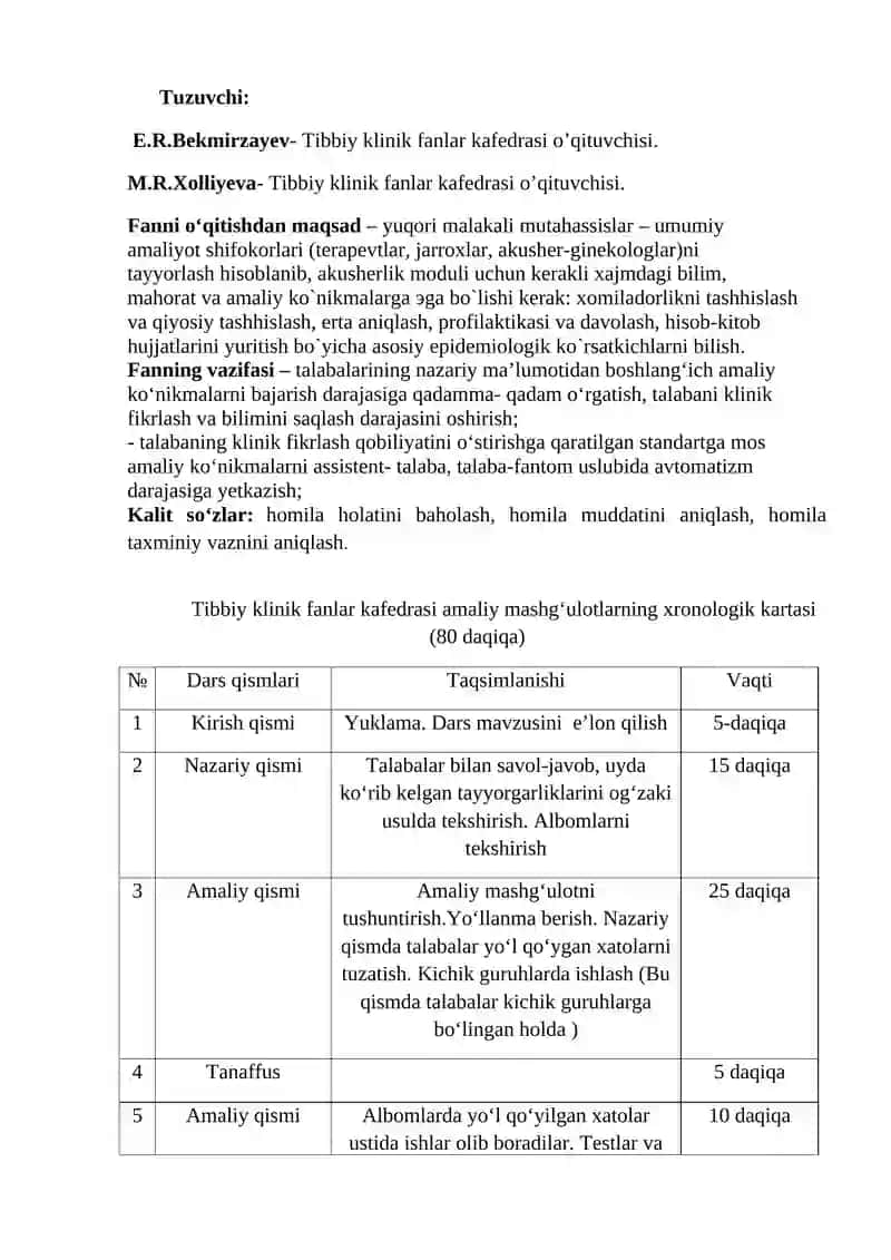 Homiladorlik va tug’ruq muddatini aniqlash 2