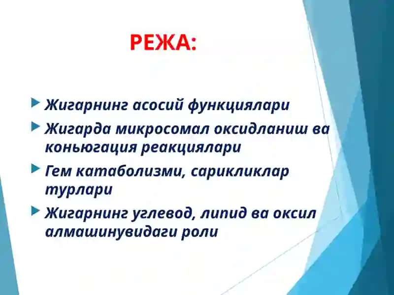 ЖИГАР БИОКИМЁСИ 2