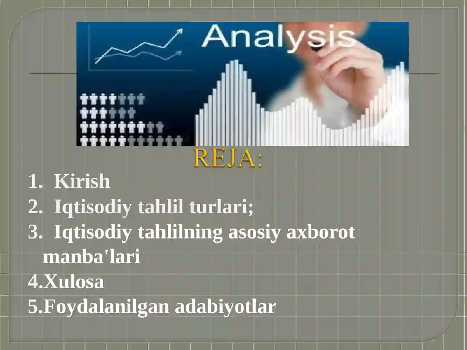 Kompleks-iqtisodiy tahlilning sistemasini yaratishning zaruriy shart-sharoiti 2