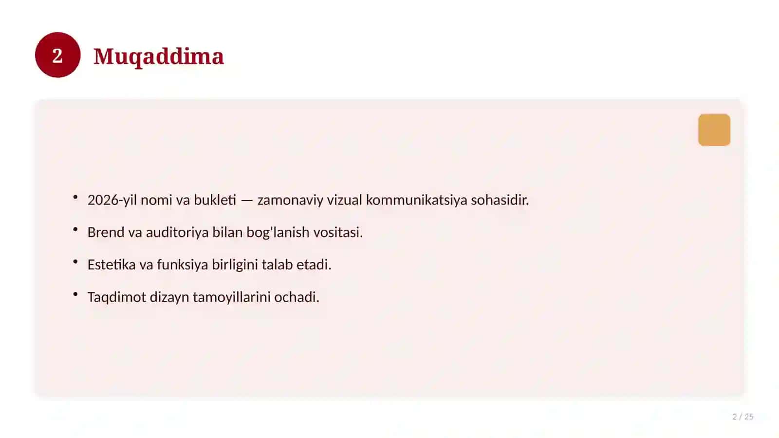 2026-yil nomi va bukleti 2