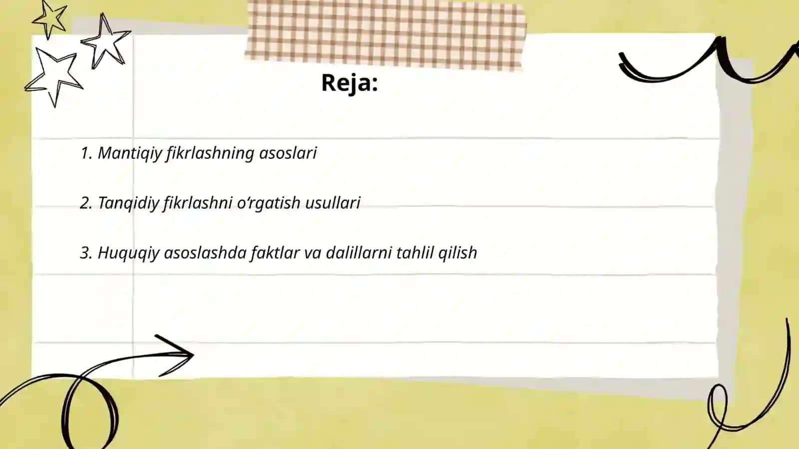 Mantiqiy togri fikrlash va huquqiy asoslashning yurist faoliyatidagi yoli 2