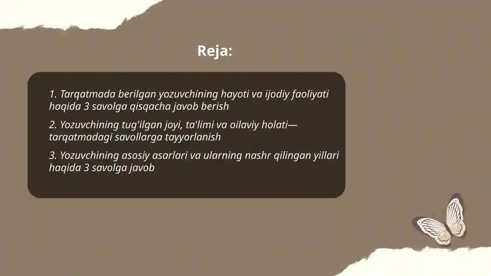 Yosh kitobxon tanlovi bòyicha 2