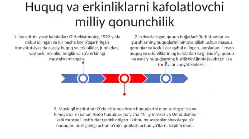 O'Zbekistonning Inson Huquqlari Va Erkinliklari Kafolatlarining Yaratilishi 2