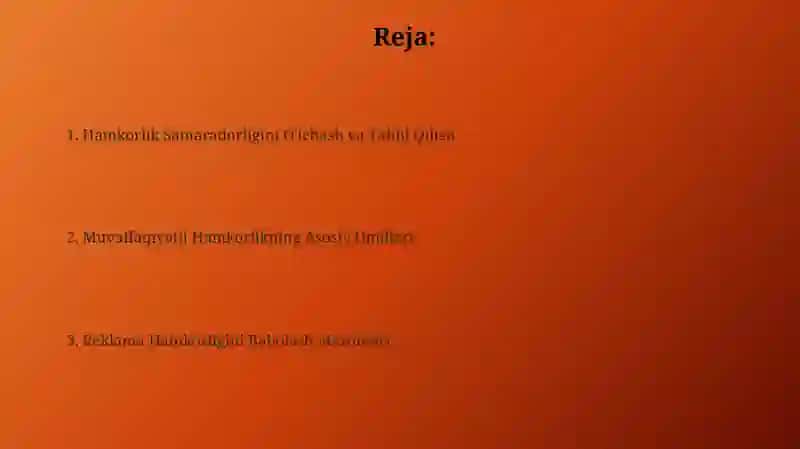 Reklamaning kommunikatsion samaradorligini baholash 2