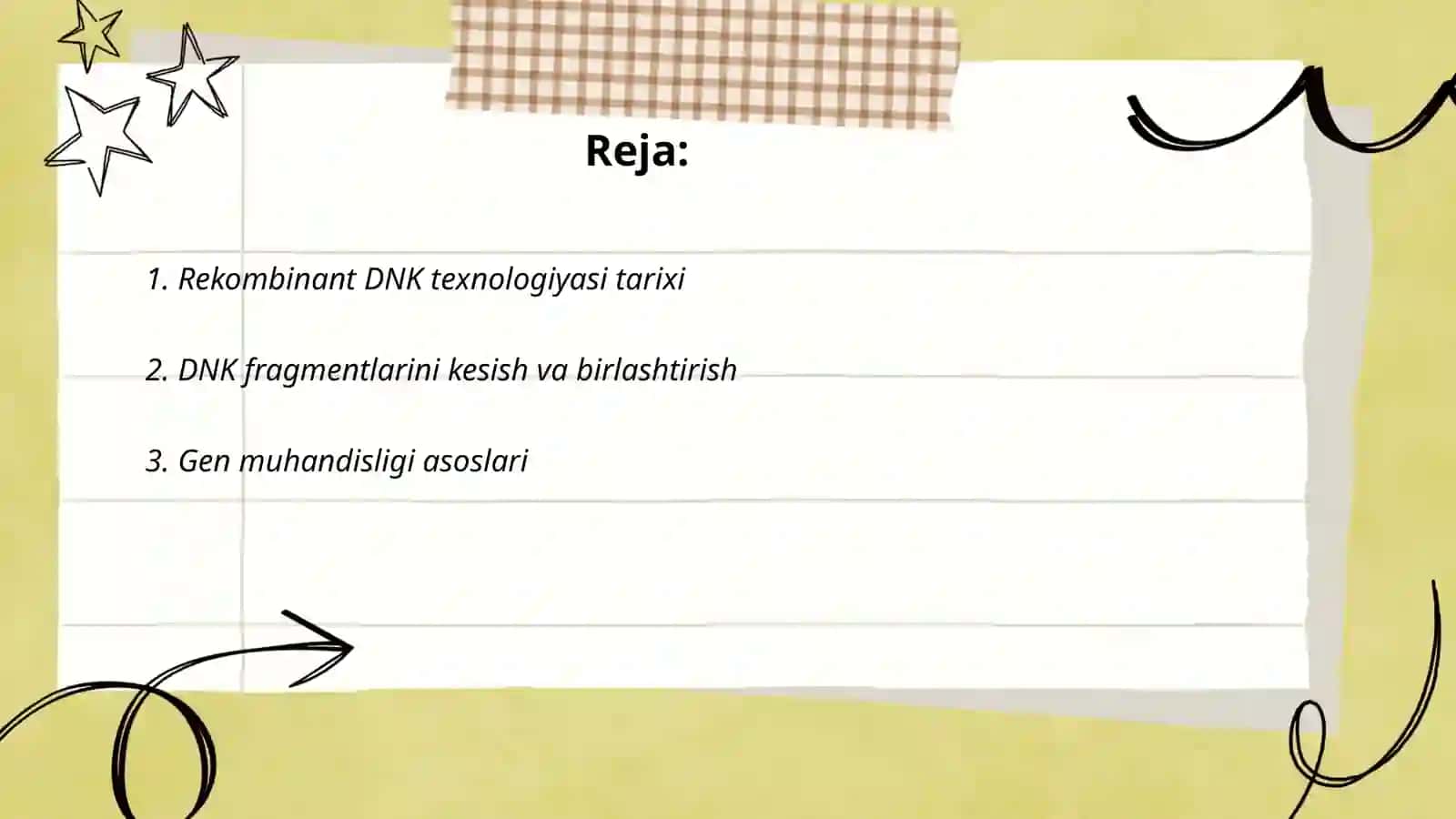 Rekombinant DNK texnologiyasi 2