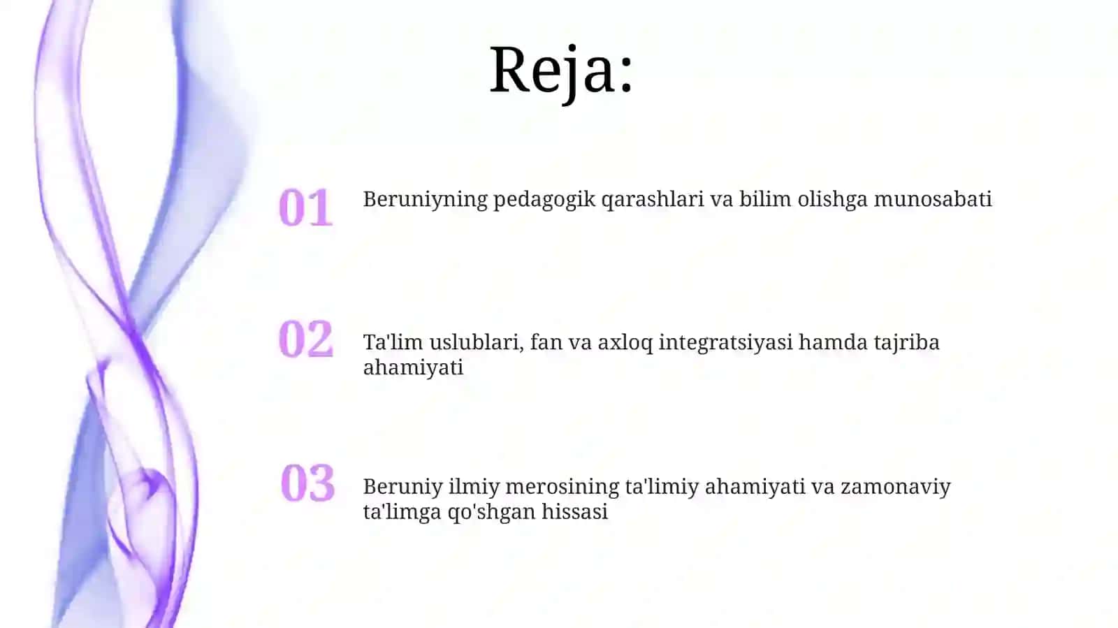 Beruniyning pedagogik qarashlari 2