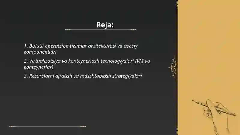 Bulutli operatsion tizimlar va masofaviy boshqaruv imkonyatlari 2