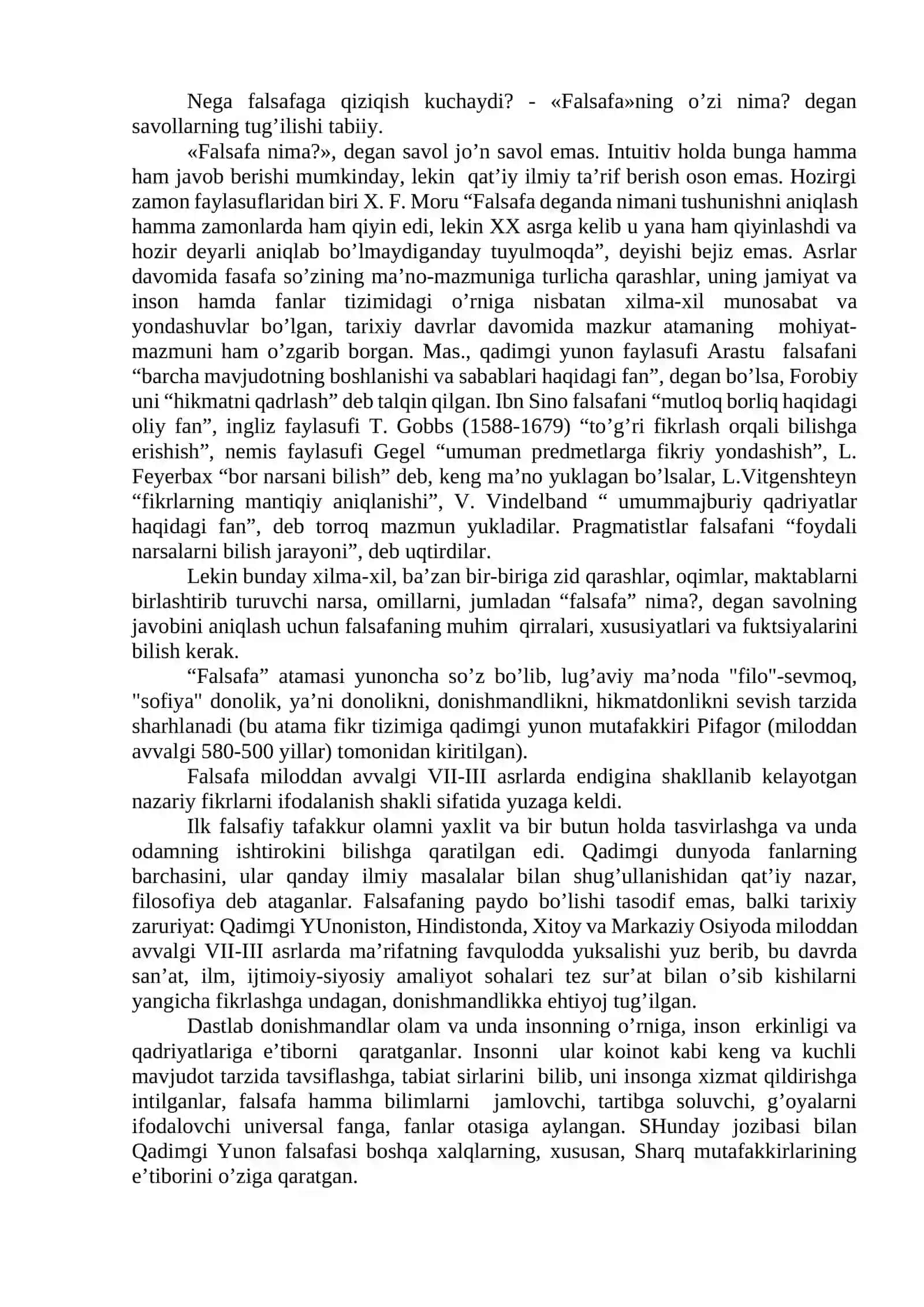 FALSAFA FANINING ASOSIY MAQSADI VA BO’LG’USI PEDAGOGLARDA       O’QITILISHINING NAZARIY-AMALIY AHAMIYATI 2
