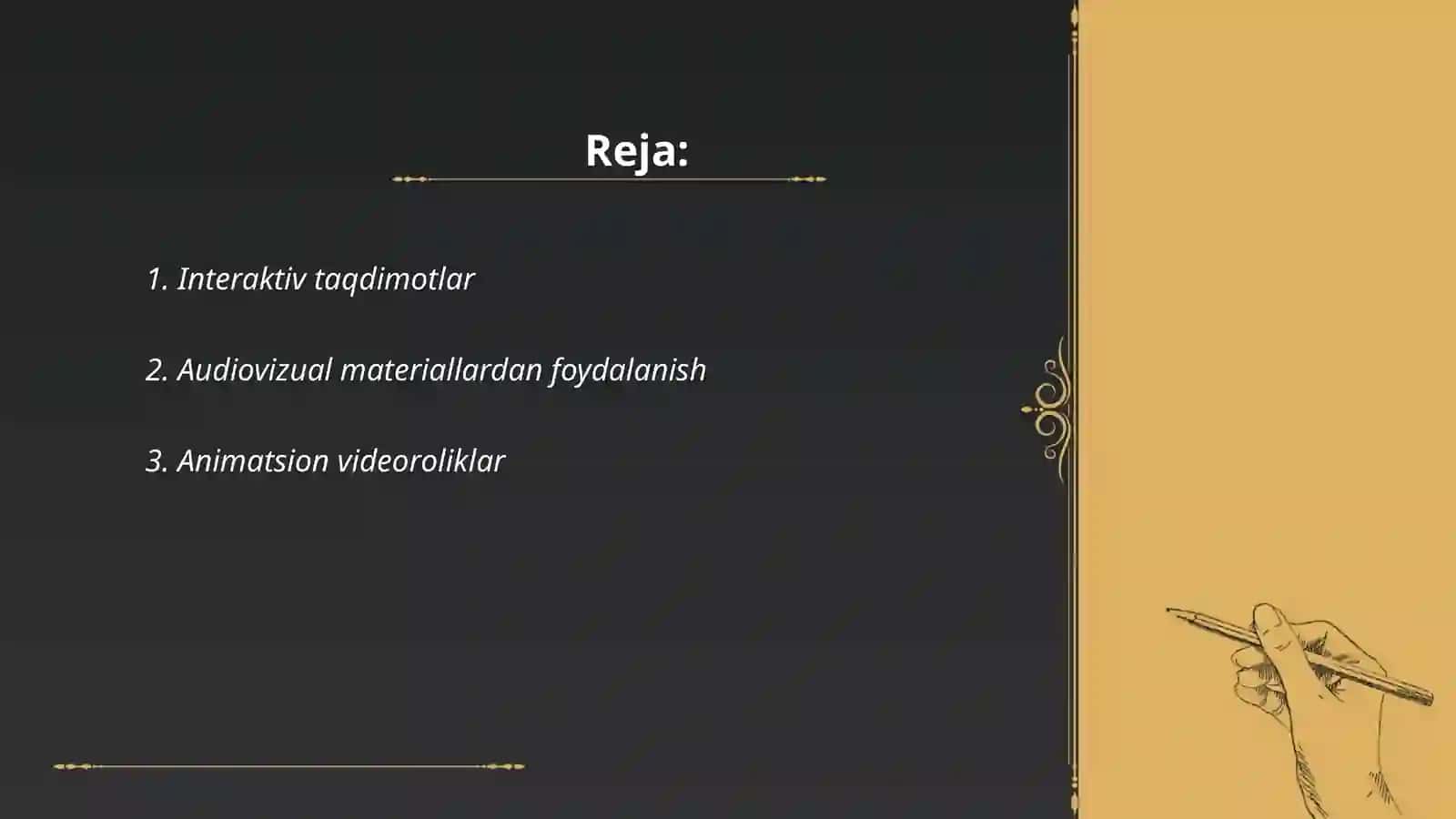 Nutq va matn mavzularini 2
