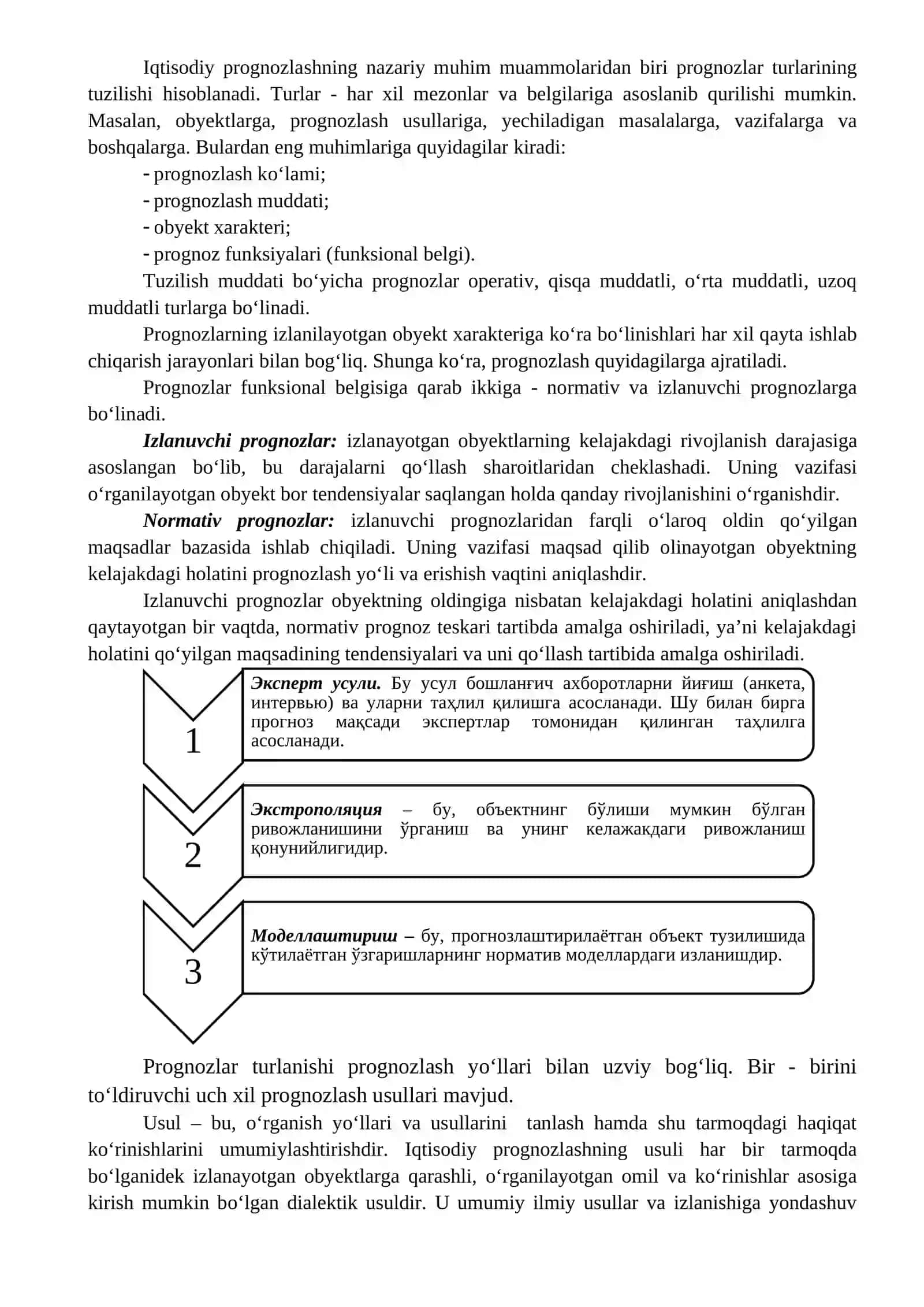IQTISODIY KО‘RSATKICHLARNI PROGNOZLASHDA EKONOMETRIK MODELLARDAN FOYDALANISH 2