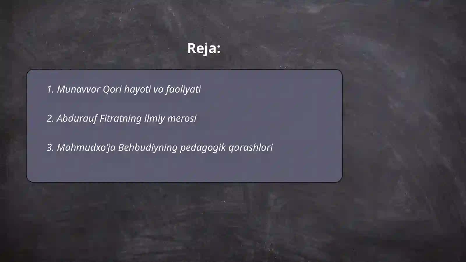 Munavvar Qori hayoti va faoliyati 2