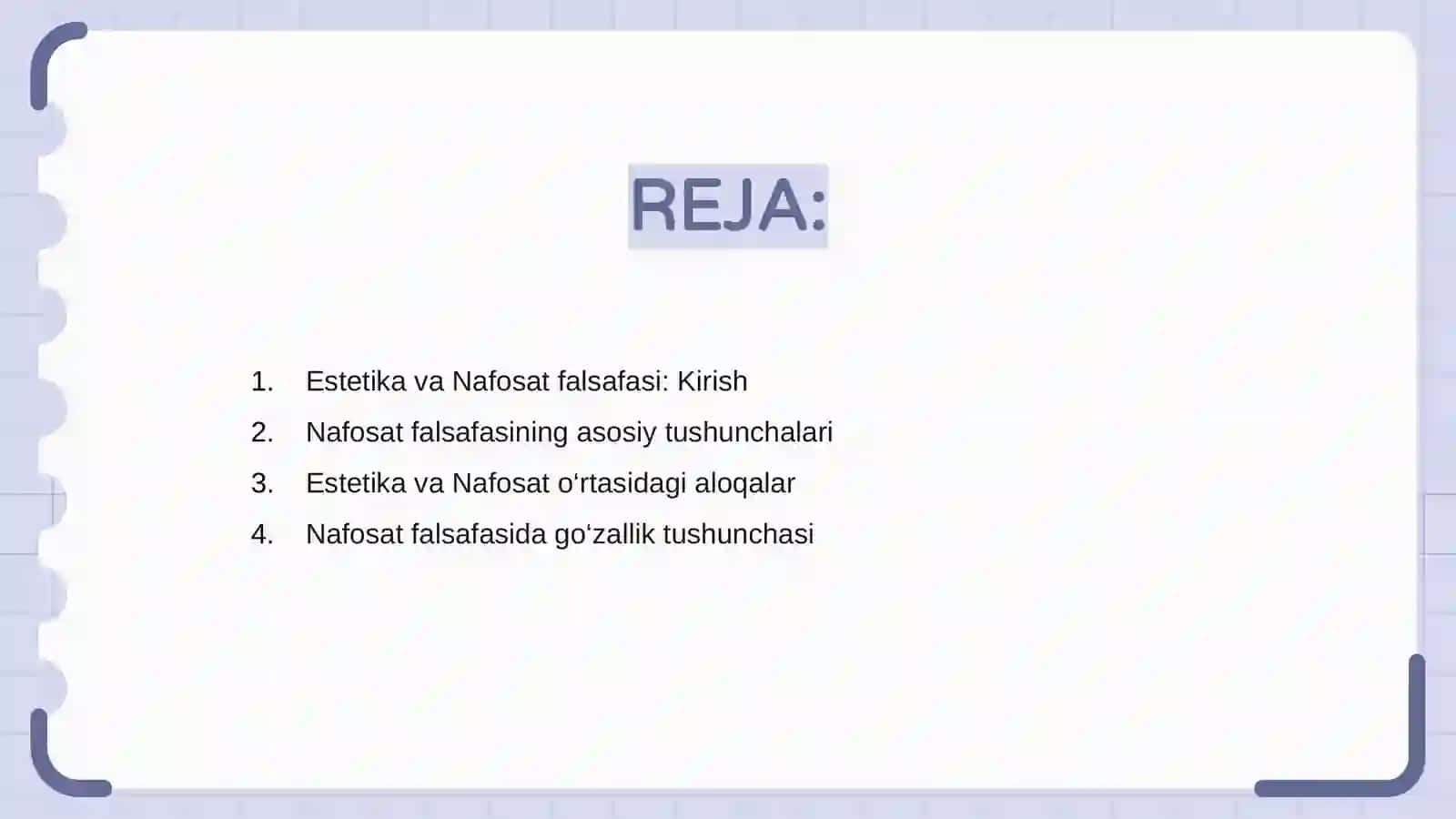 Estetika va Nafosat falsafasi 2