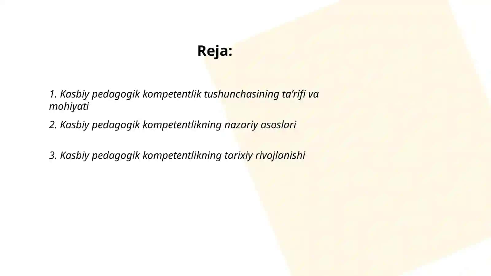 Kasbiy pedagogik kompetentlik tushunchasi va uning tarkibiy qismlari 2