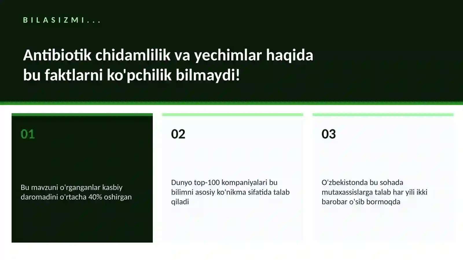 BIOTEXNOLOGIYA VA GENOMIKA 2