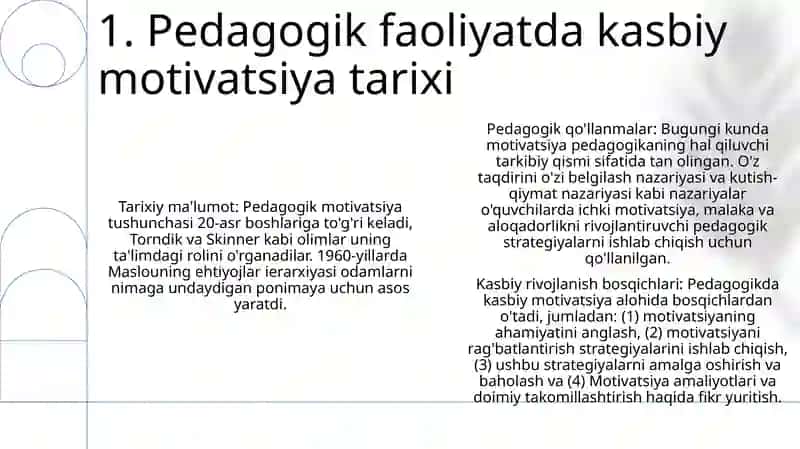 Pedagogik Faoliyatda Kasbiy Motivatsiyani Rivojlantirish 2