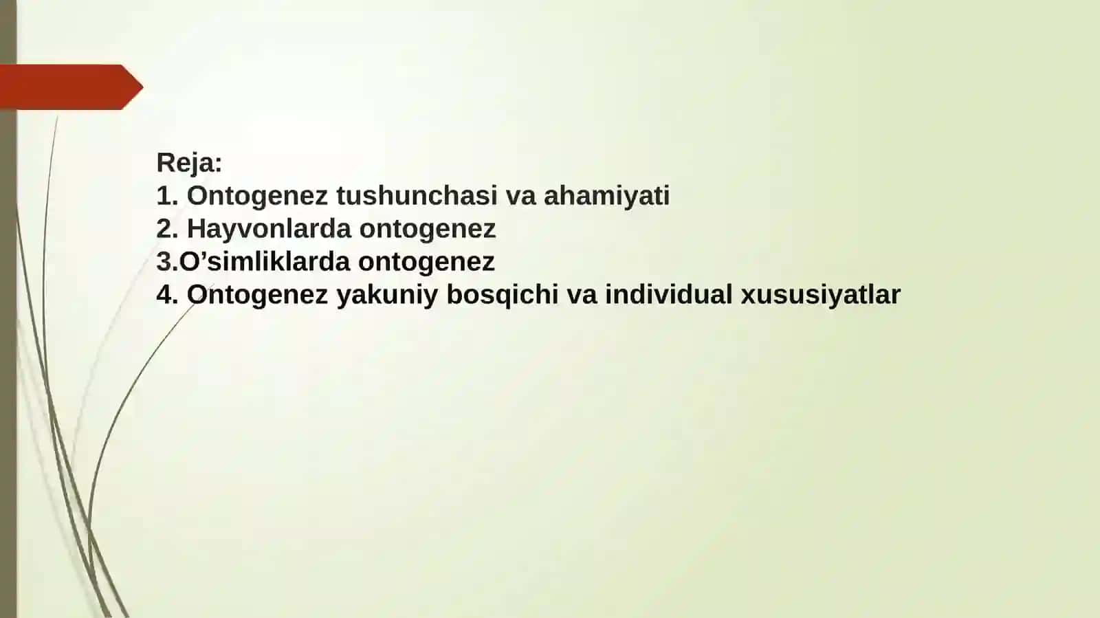 Hayvonlarning psixik faoliyatining ontogenezida rivojlanishi 2