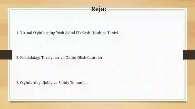 Virtual O'yinlarning Yosh Avlod Fikrlash Uslubiga Ta'siri 2