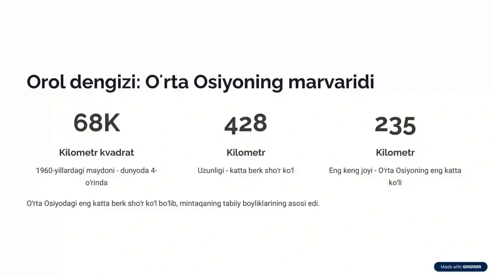 Orol dengizi tarixi 2