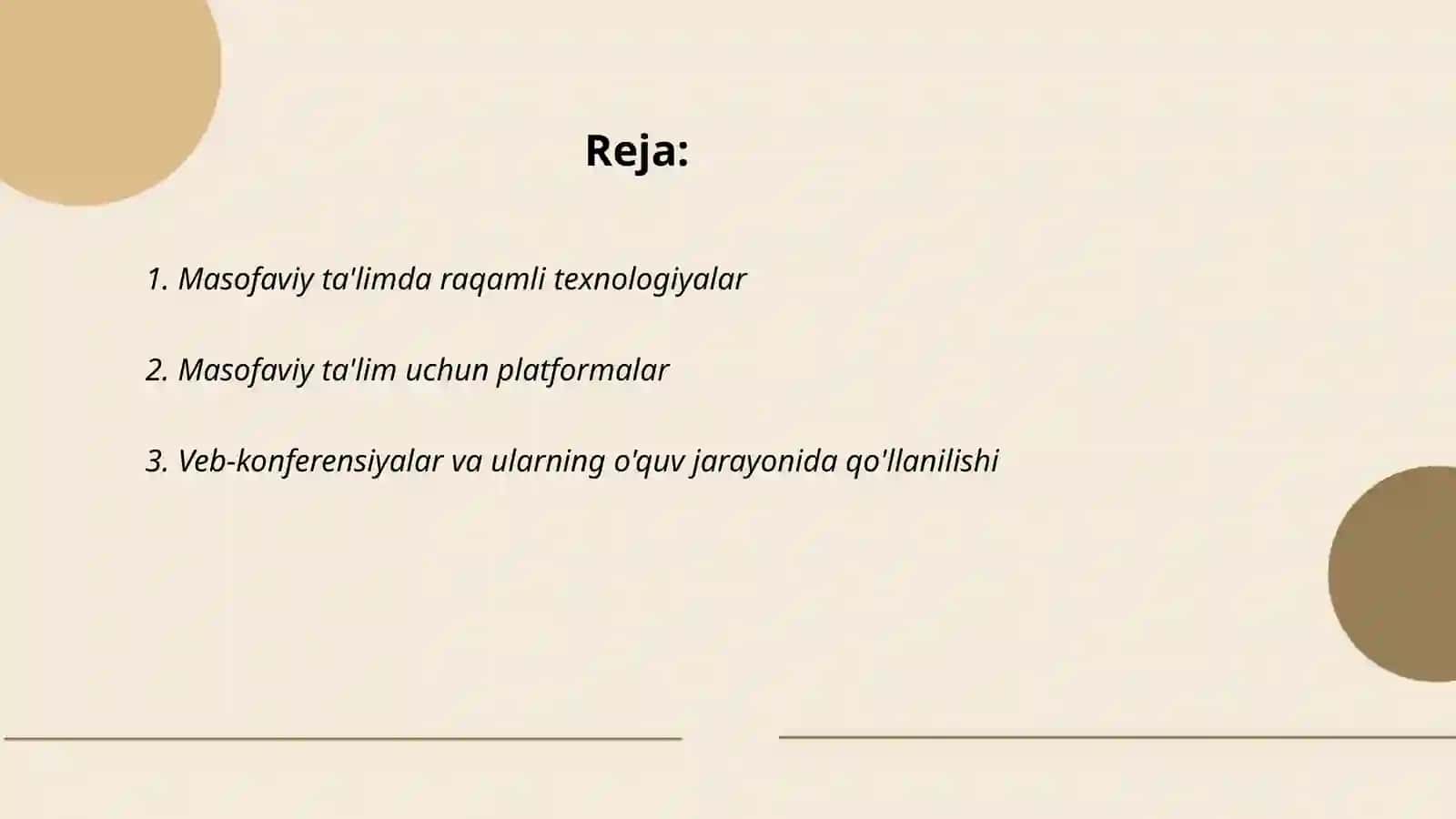 Masofaviy ta'limda texnalogiya 2