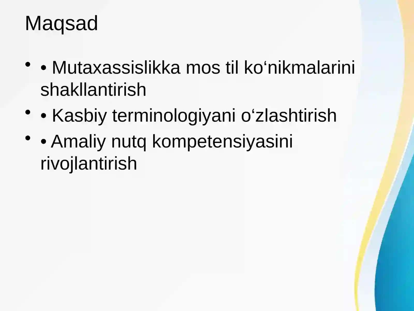 O‘zbek tilini sohaga yo‘naltirib o‘qitish 2