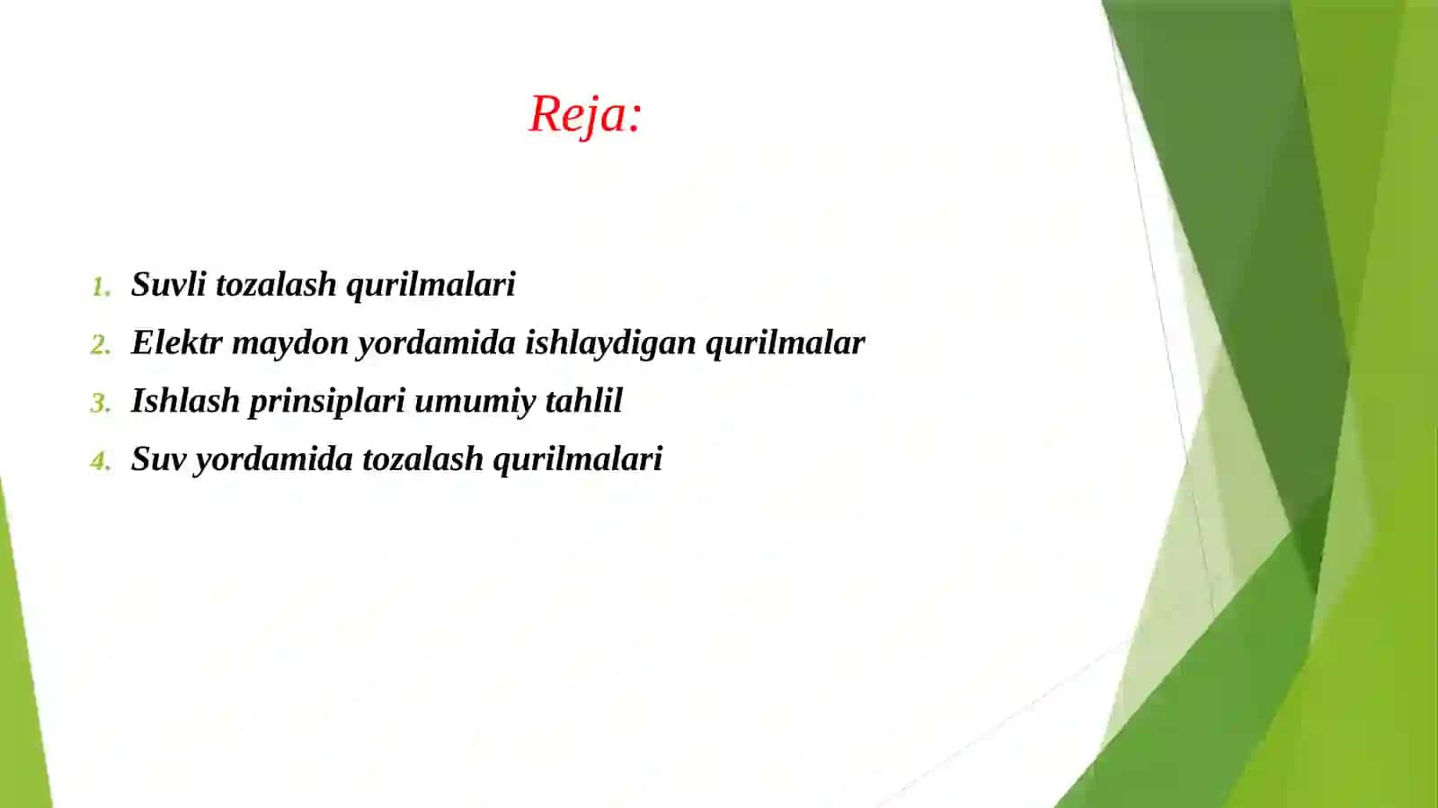 Gazlarni tozalash qurilmalari va ishlash prinsipi 2