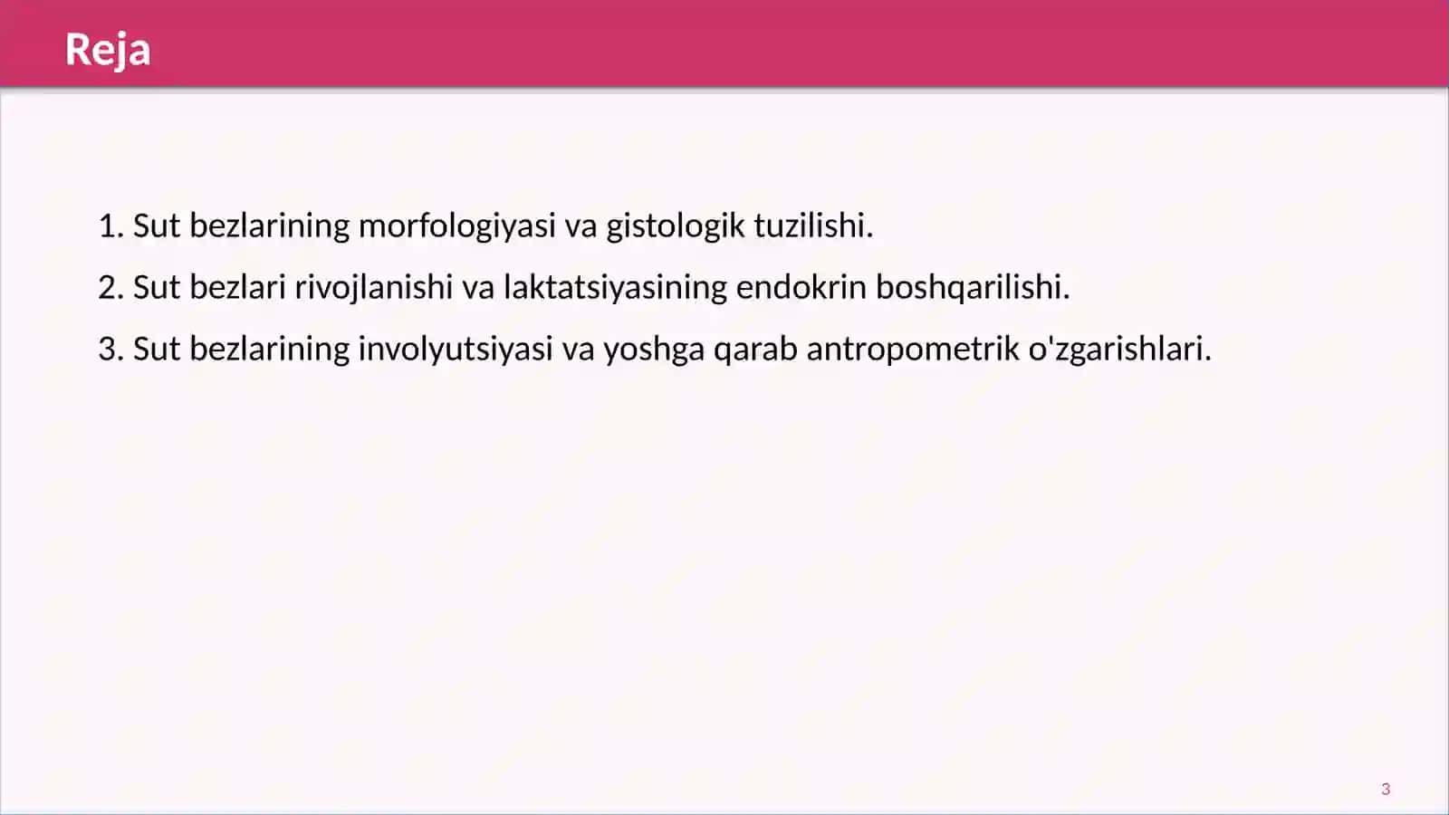 Sut bezlari faoliyatining boshqaruvi, sut bezlarining yoshga qarab o'zgarishi 2