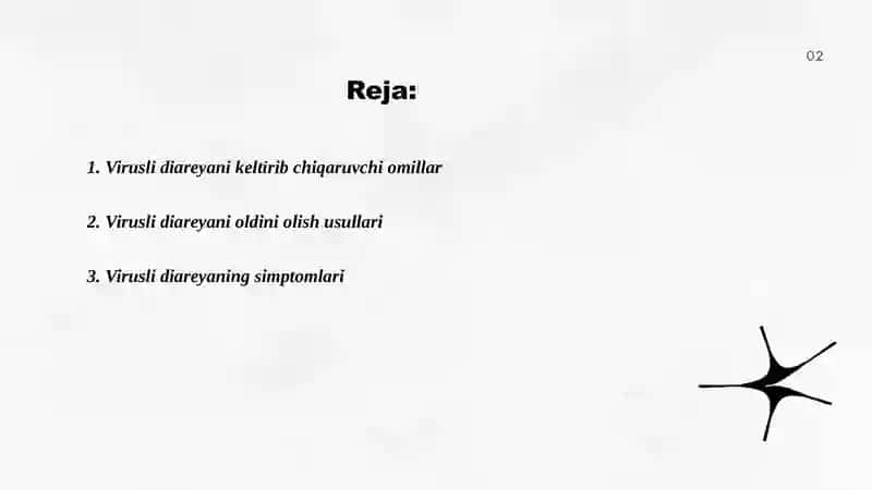 Virusli diareya. Vabo 2
