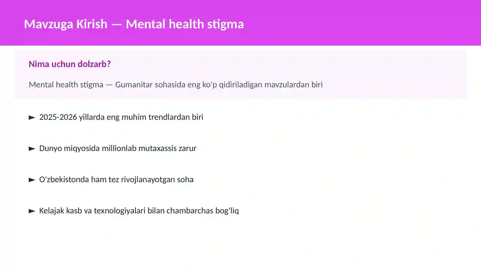 Mental health stigma 2