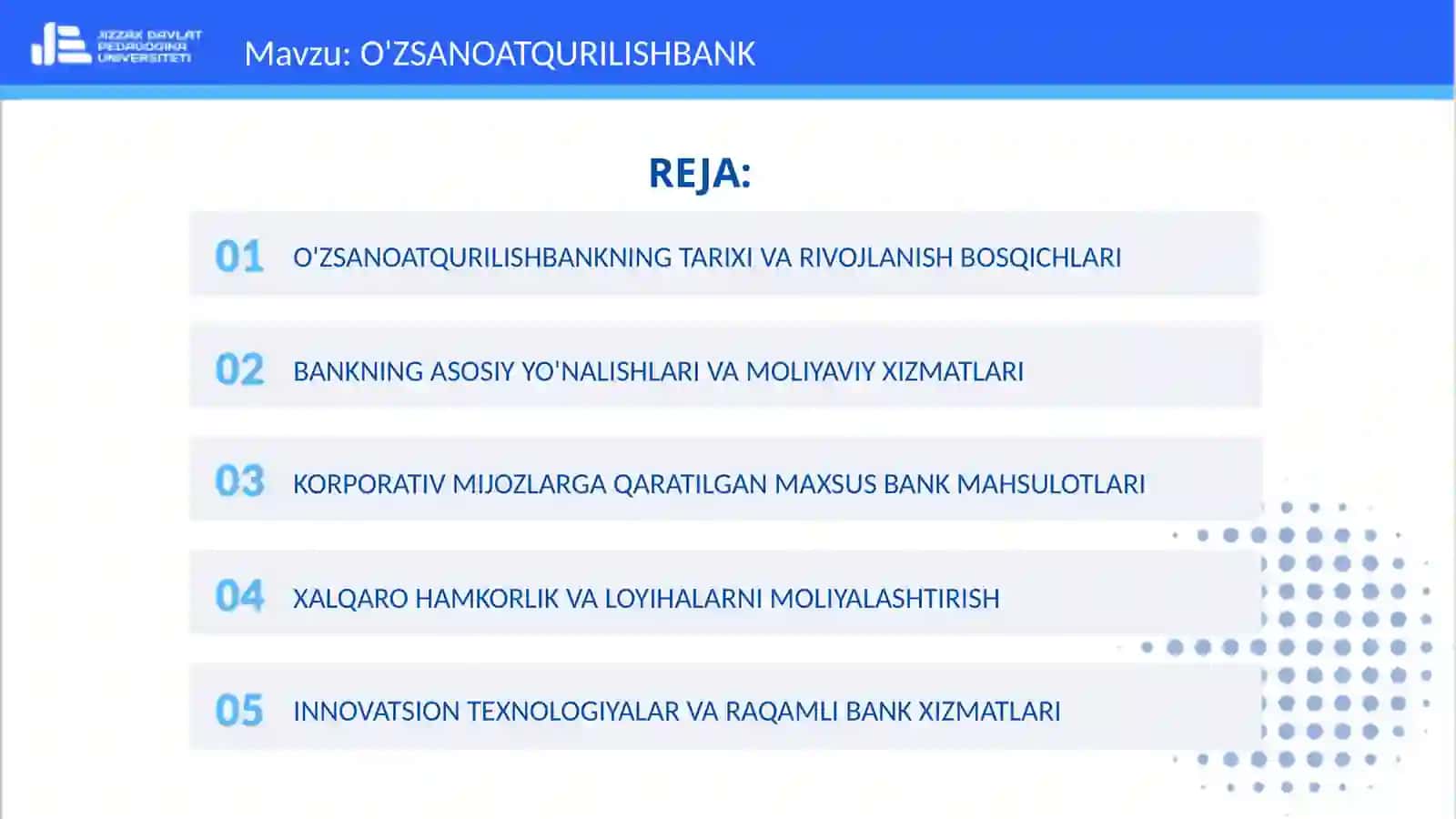 O'ZSANOATQURILISHBANK 2