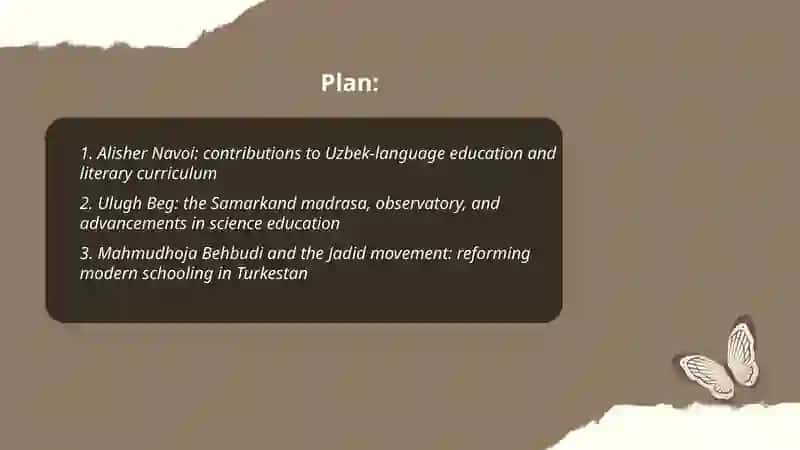 Famous Uzbek educators and their contribution to education 2