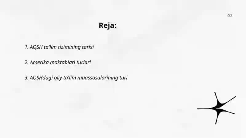 AQSH ta'lim tizimi 2