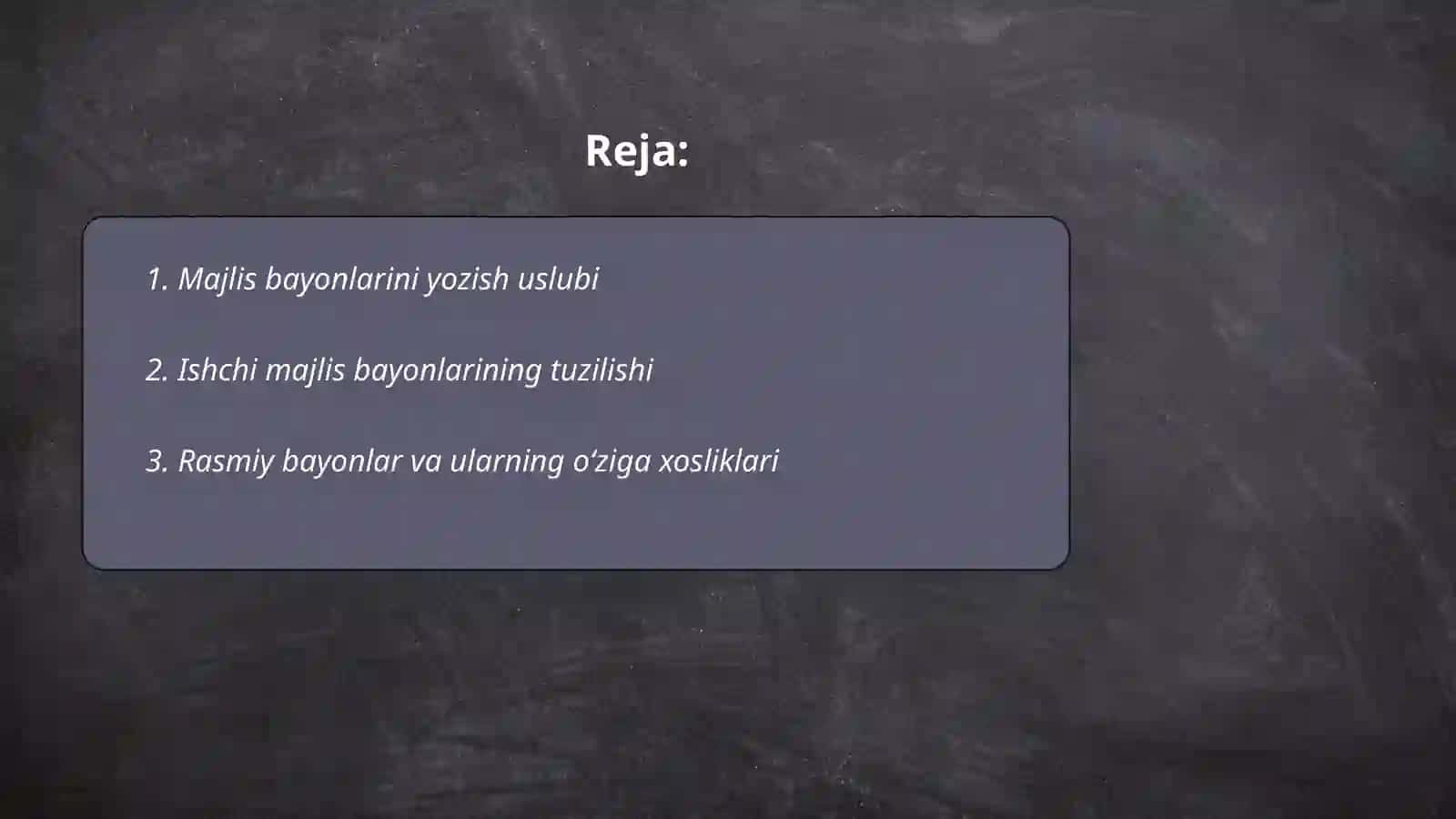 Majlis, bayon, shartnoma, maʼlumotnomalarni yozilish uslubi va o'ziga xos xususiyatlari 2