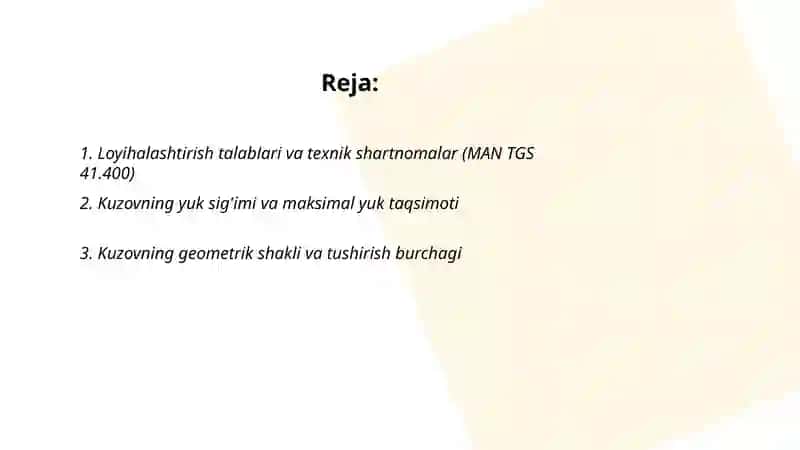 MAN TGS 41.400 Samosvalining kuzovini loyihalash 2