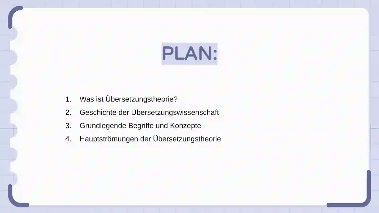 Einführung in die Theorie der Übersetzung 2