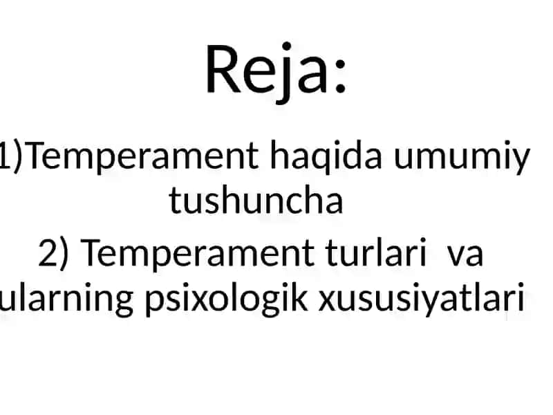 Temperament turlari, melanxolik, sangvinik, xolerik, flegmatik 2