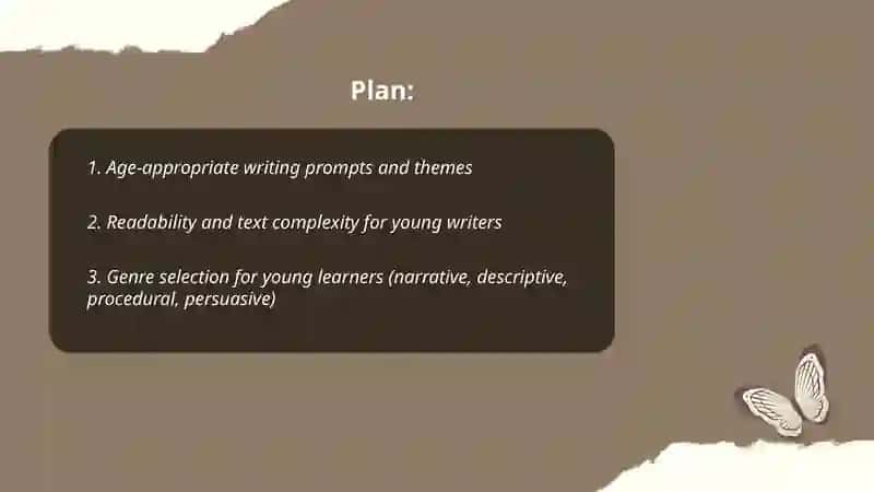 Material selection for writing in teaching young learners 2