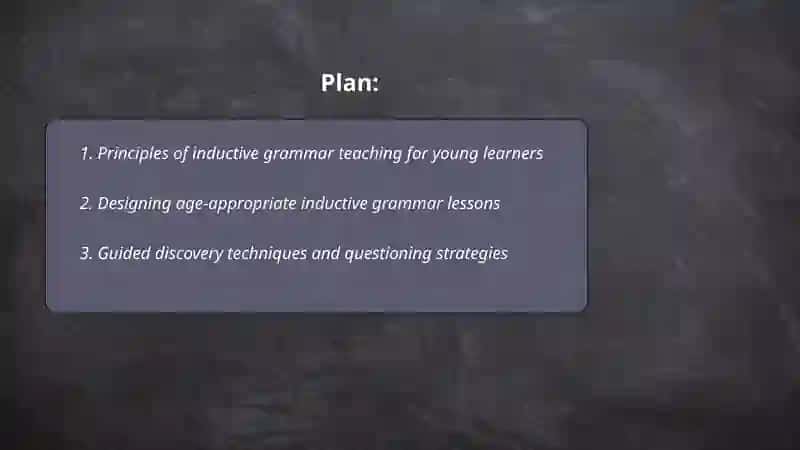 Teaching Grammar Inductively to Young Learners 2
