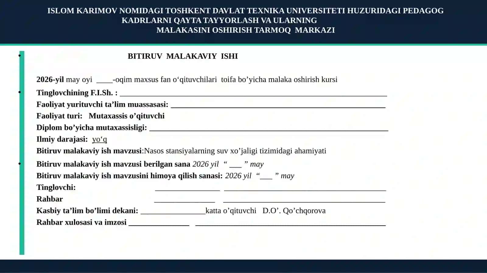 NASOS STANSIYALARNING SUVXOʼJALIGITIZIMIDAGI AHAMIYATI 2