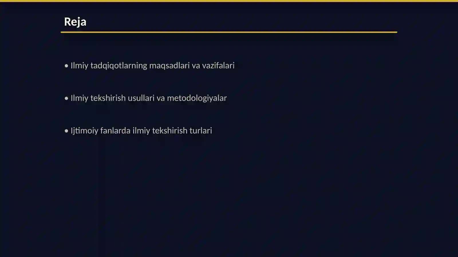 Ilmiy tekshirish ishining asosiy turlari 2
