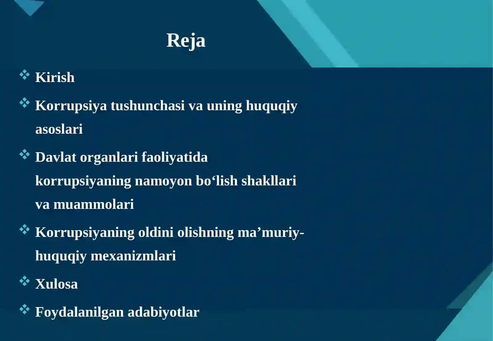 Davlat organlari va tashkilotlari faoliyatida korrupsiya va uning oldini olish choralari: nazariy-huquqiy yondashuv 2
