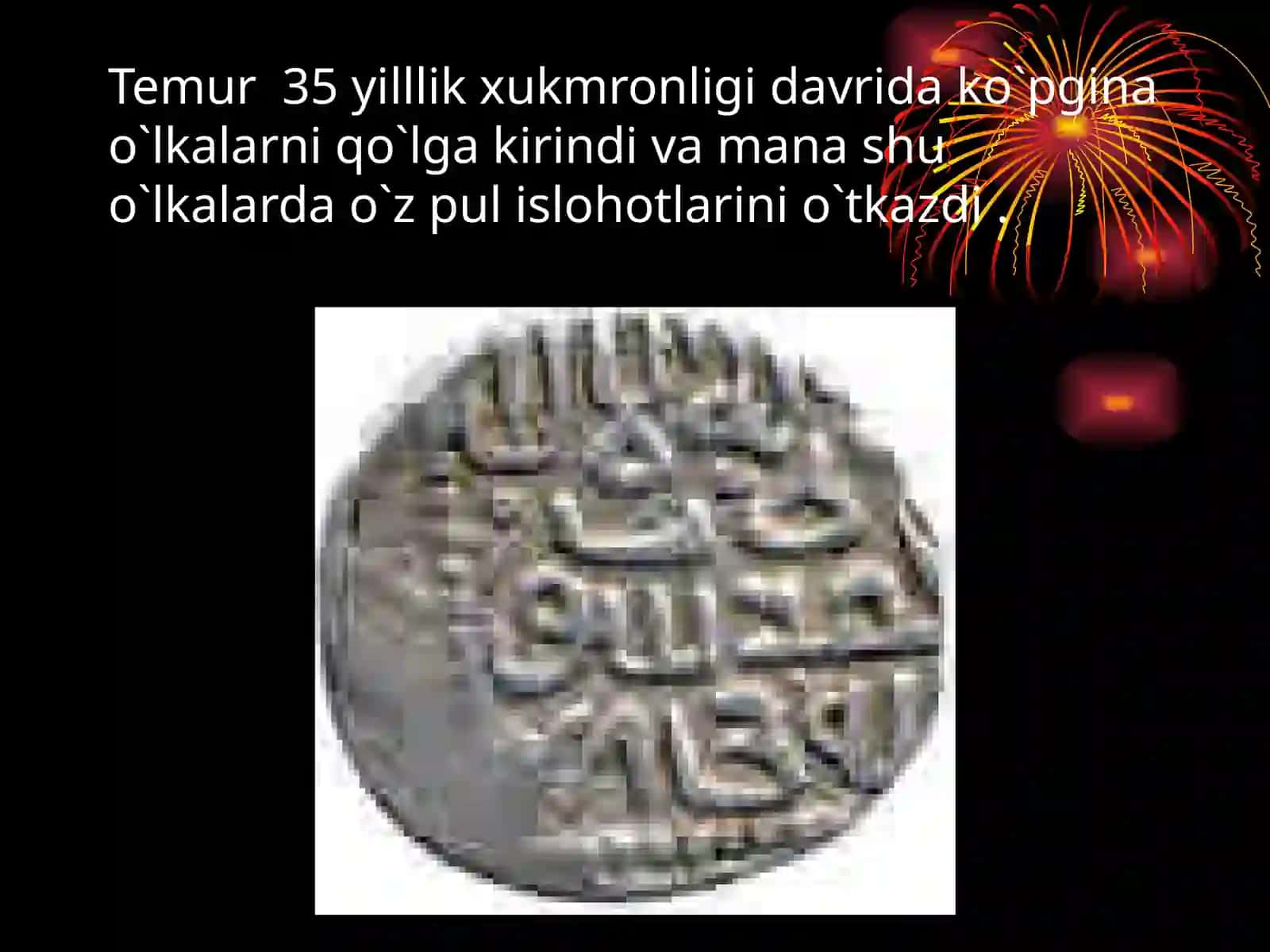 Temur va temuriylar davri tangalari 2