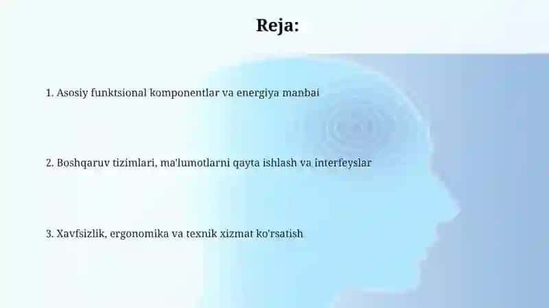 Tibbiy uskunalarining asosiy konstruktiv elementlari 2