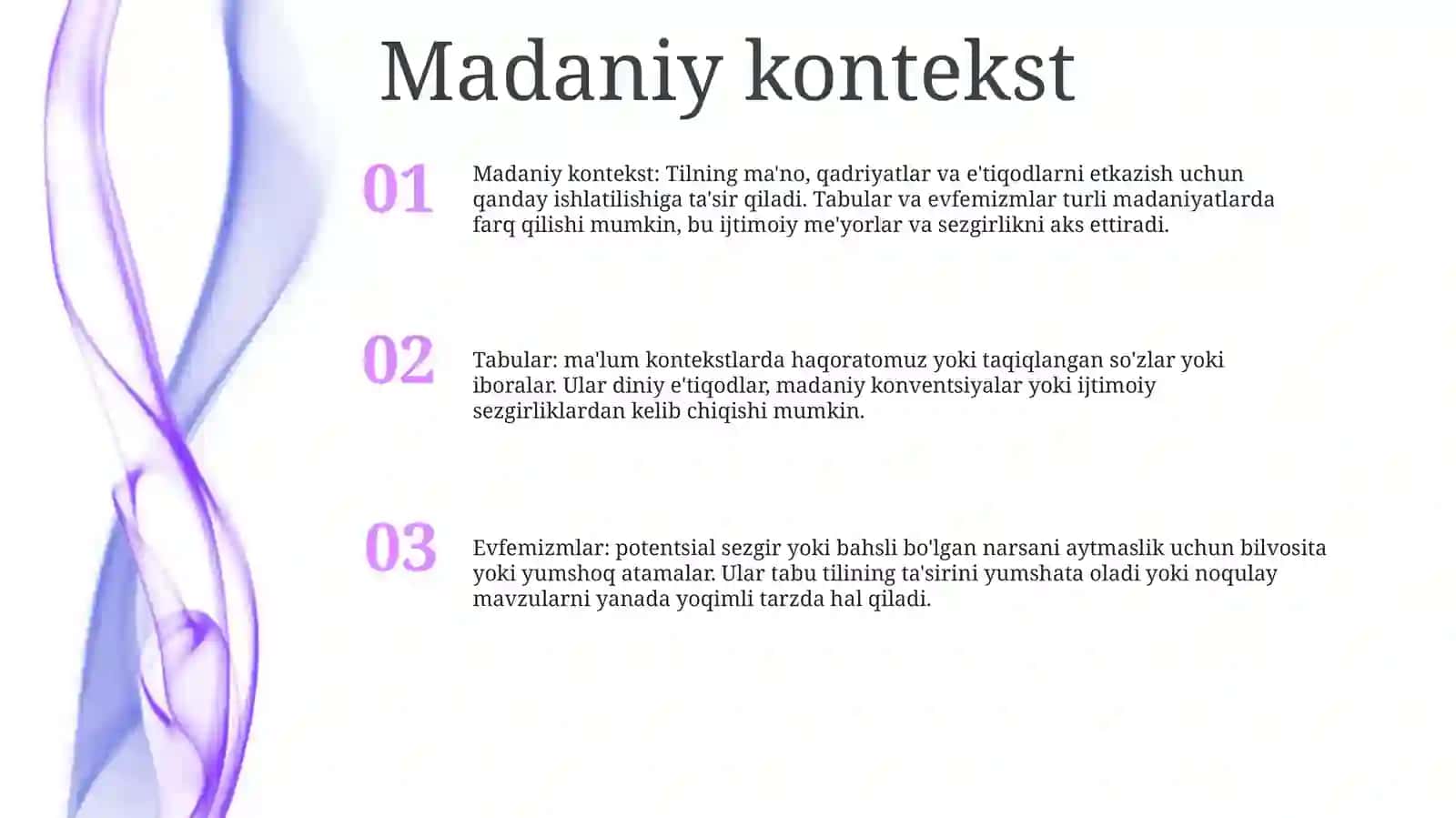 Tabu Va Evfemizmlar 2