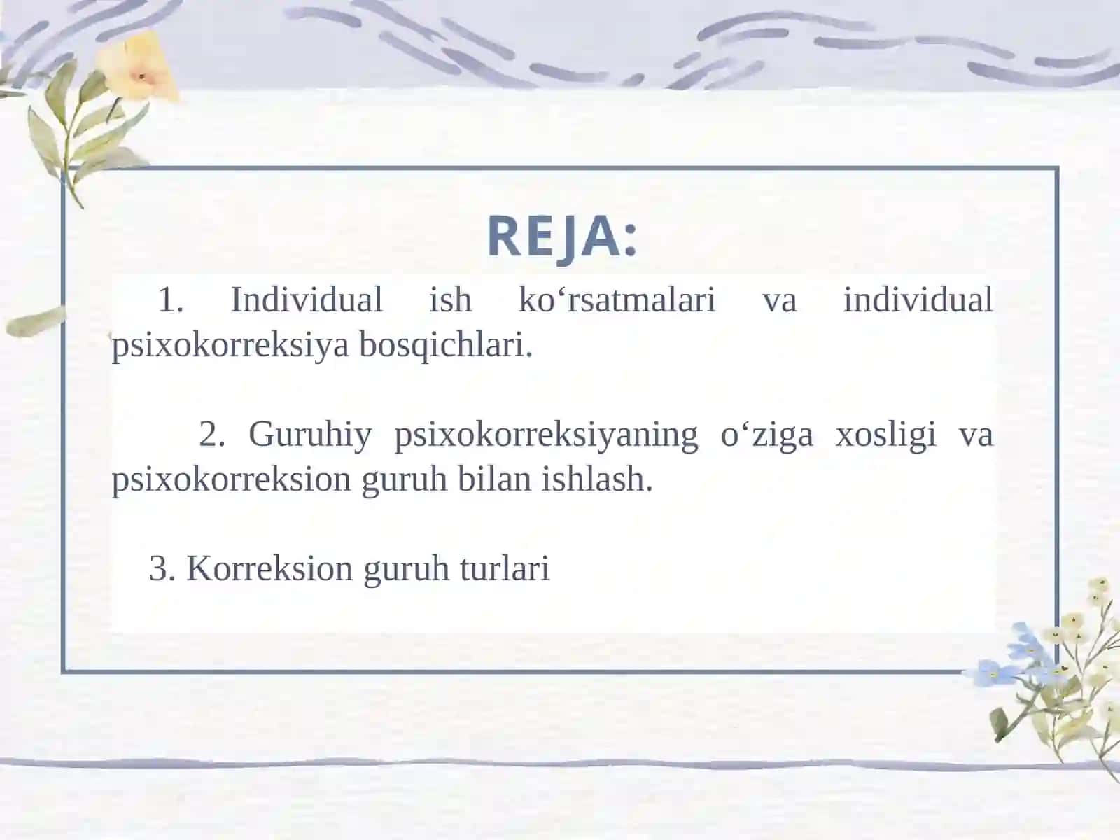 Psixoprofilaktik vakorreksion amaliyotida mijozga yordam ko’rsatish usullari 2