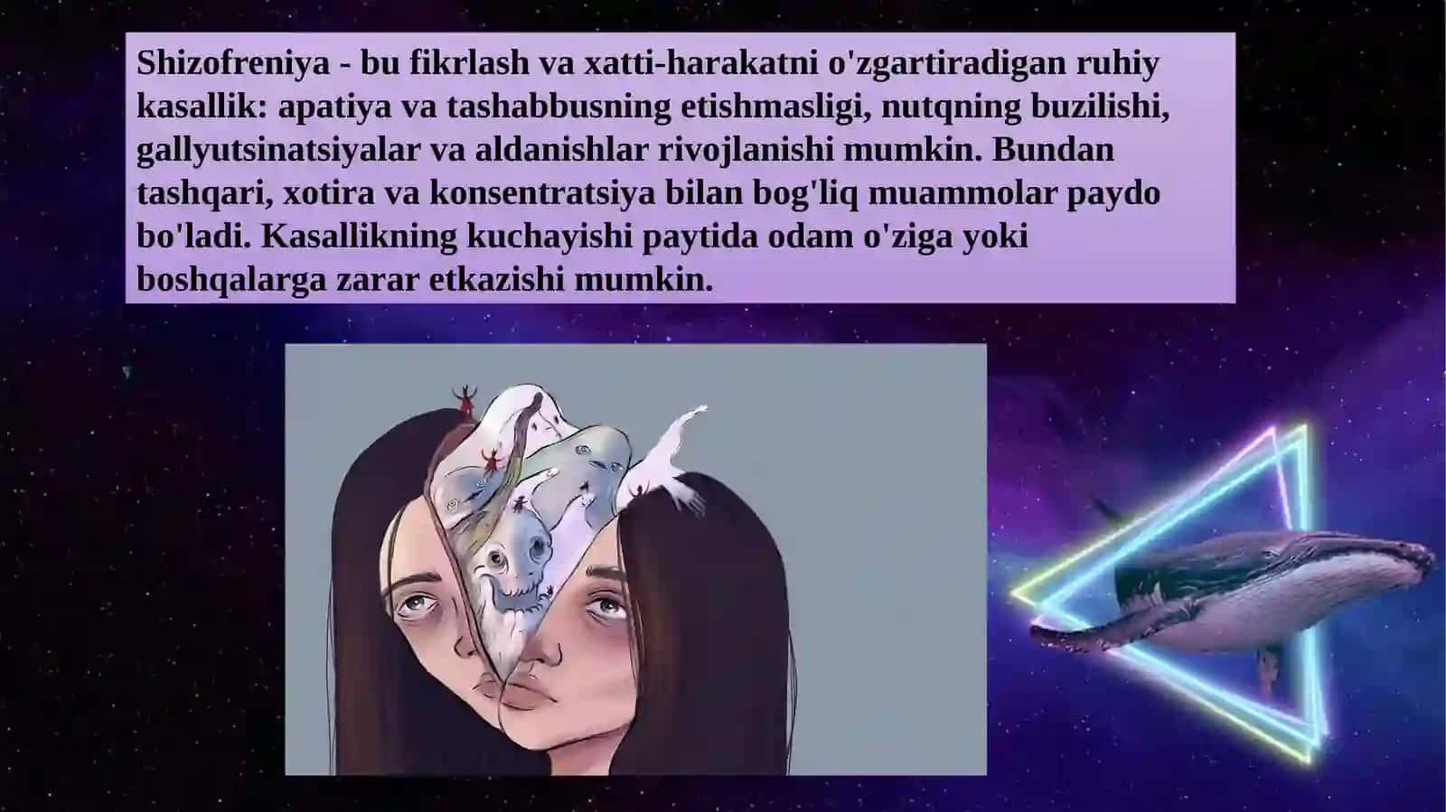 Shizofreniyaning psixologik diagnostikasi 2