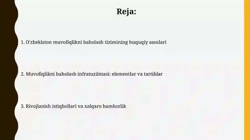 O'zbekiston muvofiqlikni baholash tizimining tarixiy rivojlanishi 2
