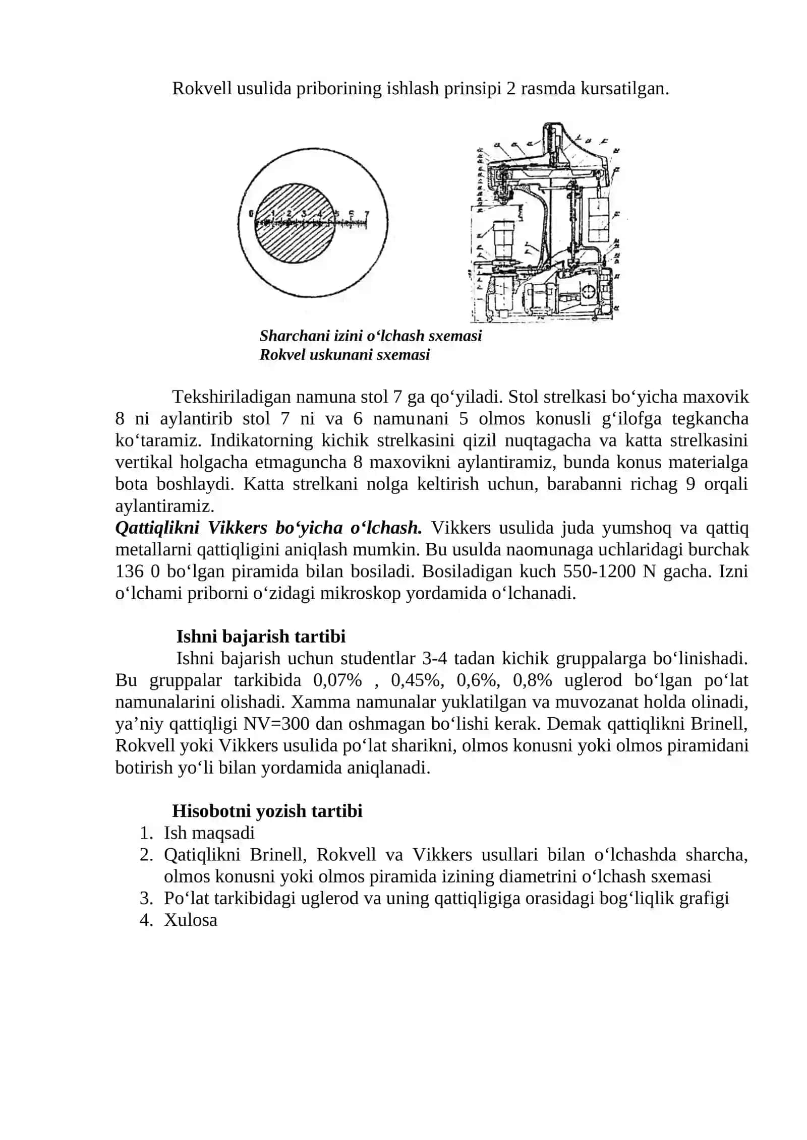 Po‘latlarning Uglegod Miqdori O‘zgarishi Buyicha-Qattiqlikni Aniqlash 2